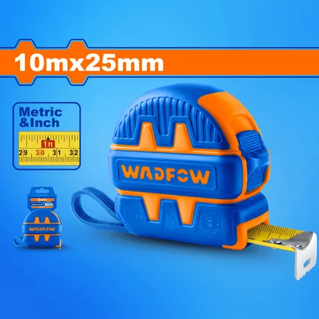 WADFOW Steel Measuring Tape 10Mx25MM WADFOW Steel Measuring Tape 10Mx25MM