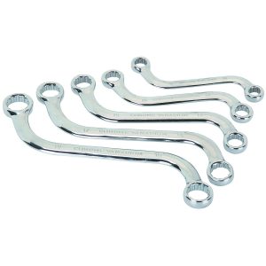 TOPFINE Box End Wrench Set " S" Type - 05pcs
