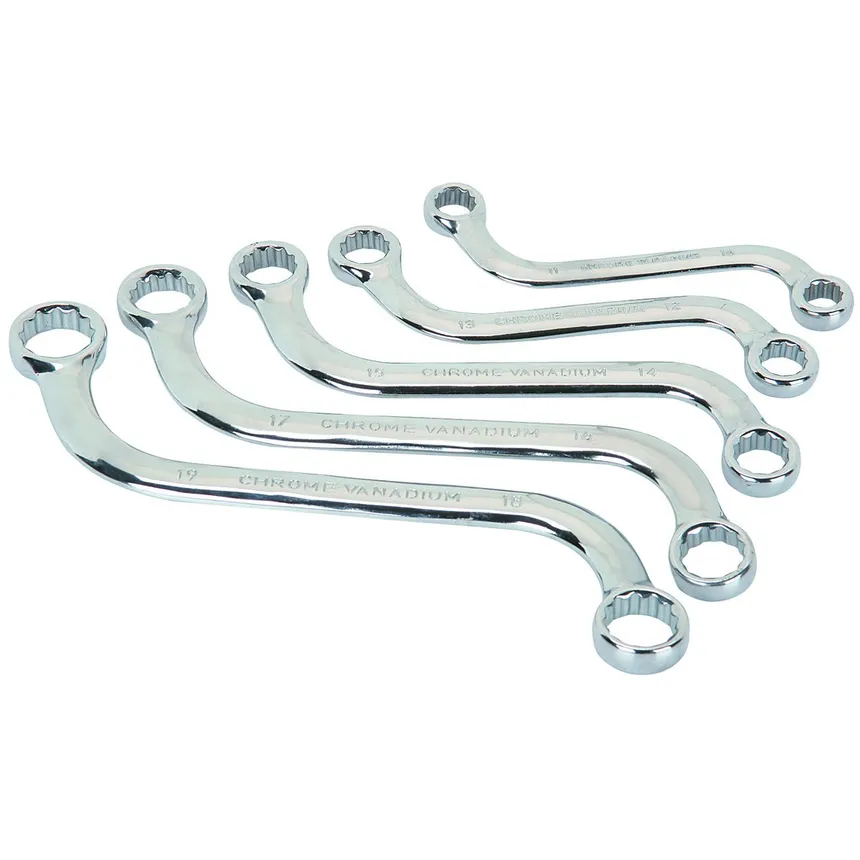 TOPFINE Box End Wrench Set " S" Type - 05pcs TOPFINE Box End Wrench Set " S" Type - 05pcs