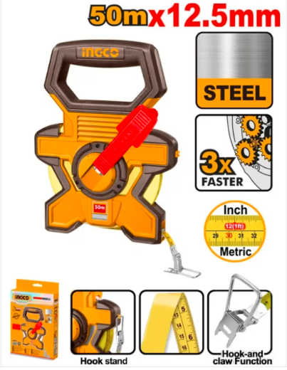 INGCO Steel Measuring Tape 50mm INGCO Steel Measuring Tape 50mm